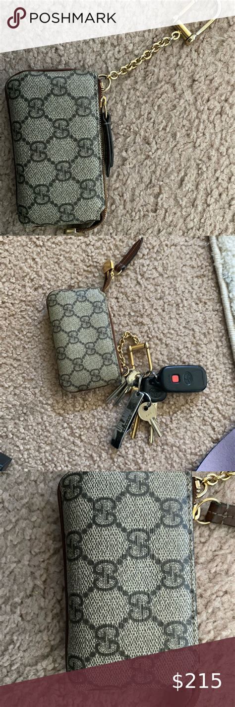 gucci coin purse keychain replica|gucci card case saks.